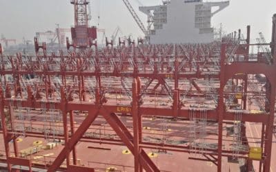 MacGregor completes 670-TEU upgrades for CSCL ships