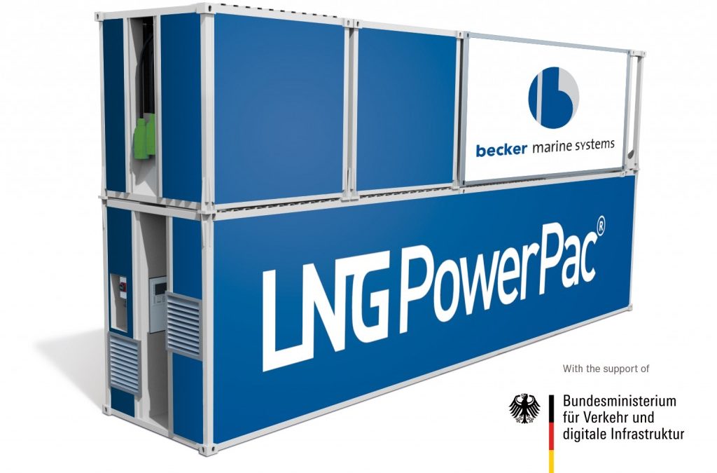 Becker get Transport Ministry funding for LNG powerpacks in Hamburg