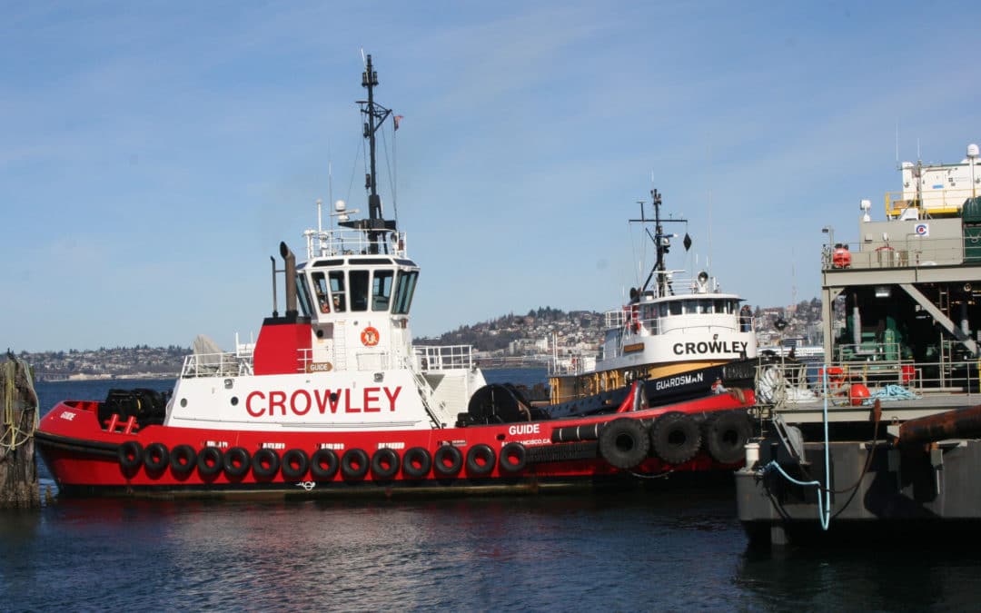 Crowley Maritime test Caterpillar technology for vessel monitoring and diagnostics