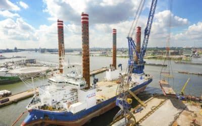 Jack-up leaves Damen Shiprepair