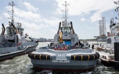 Three Damen hybrid tugs for Dutch Navy