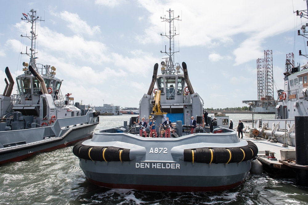 Three Damen hybrid tugs for Dutch Navy