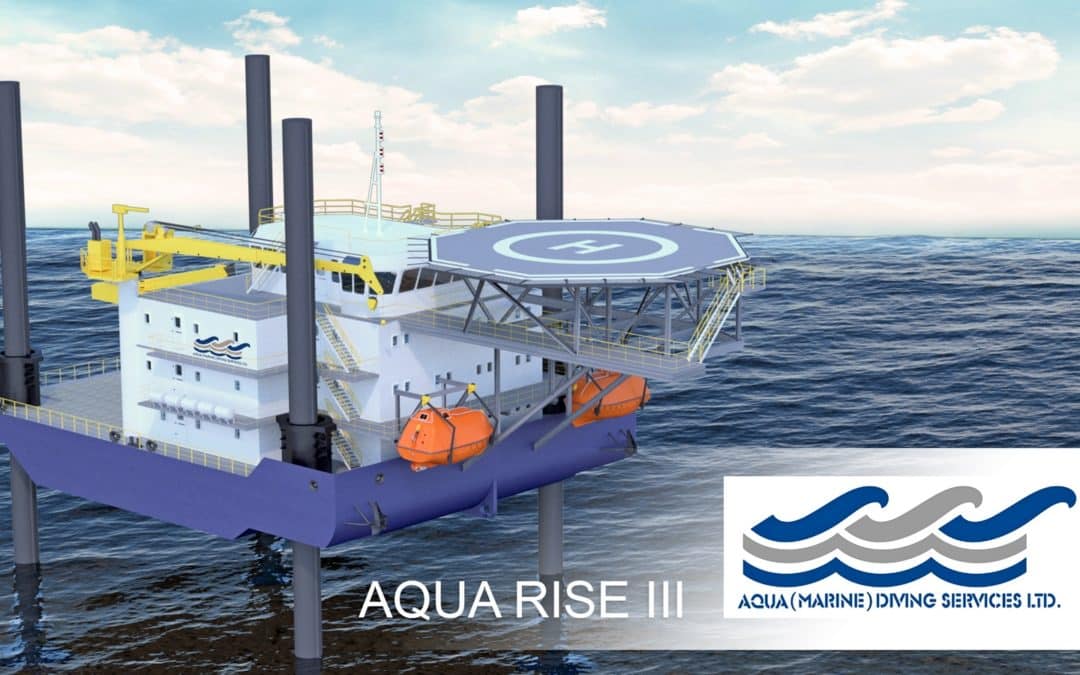 Aqua Diving Services awards Damen Shipyards Sharjah Jack-up Pontoon contract