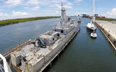 Bahamas Corvette comes to Damen for lifetime extension