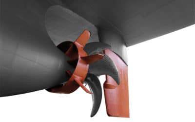 Live from SMM: New High Performance Rudders for largest container ships