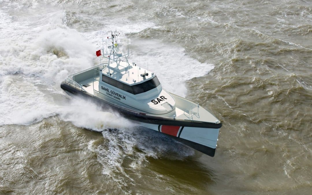 Six Search and Rescue boats from Damen Shipyards Antalya