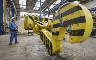 Anchor & Chain Factory refurbishes giant lifting hooks for Tata Steel