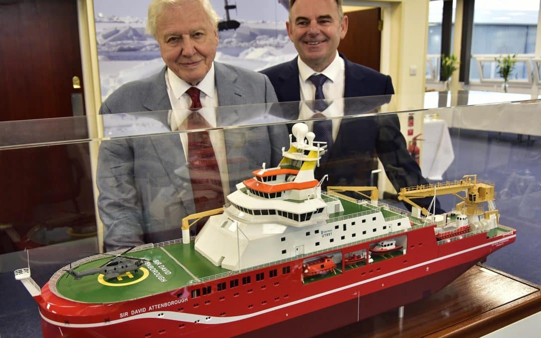 Cammell Laird reaches nine-month milestone on RRS Sir David Attenborough build
