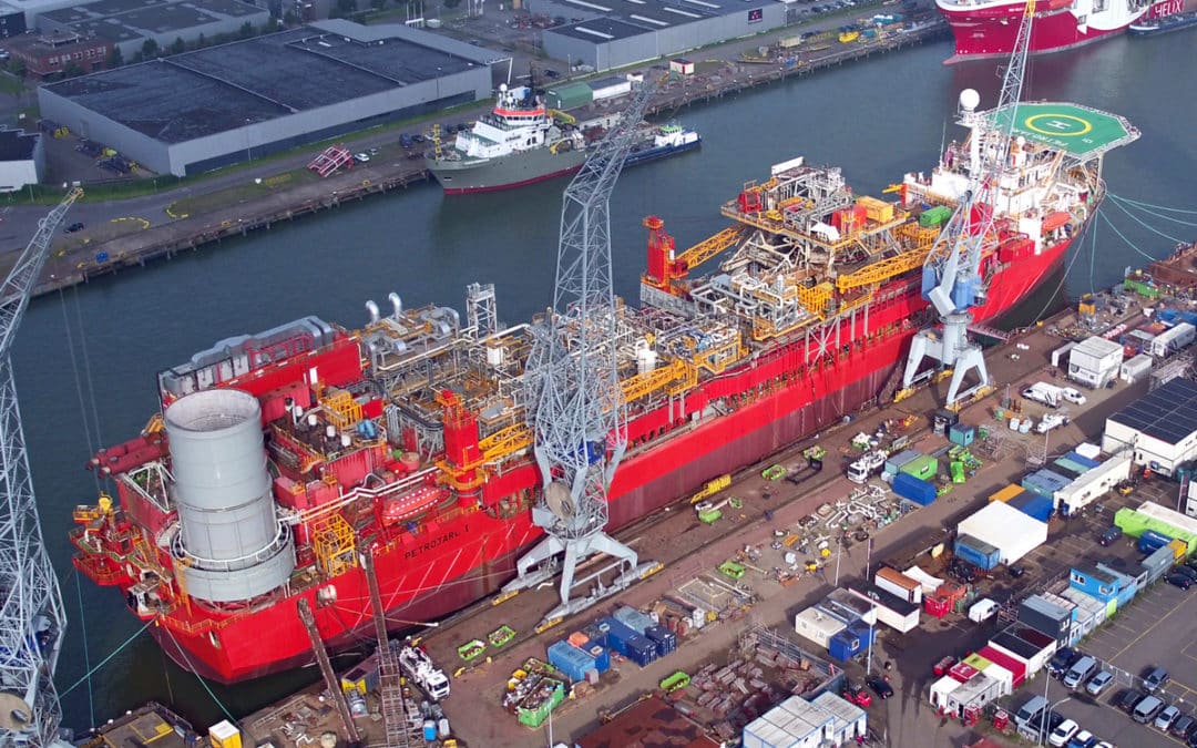 Damen Shiprepair Rotterdam successfully completed the refit of Petrojarl 1