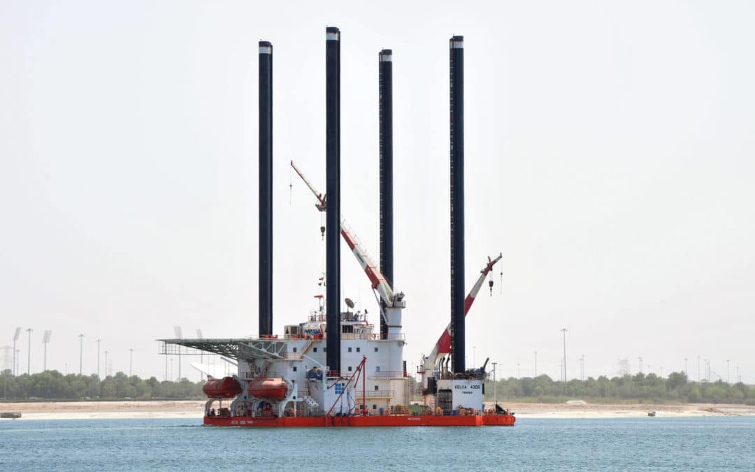 Jackup barges get pipework blockage protection