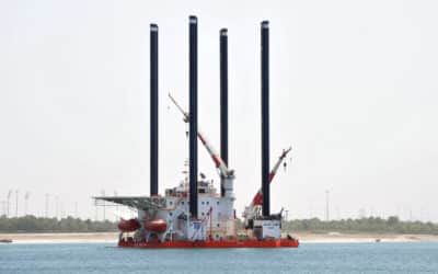 Jackup barges get pipework blockage protection