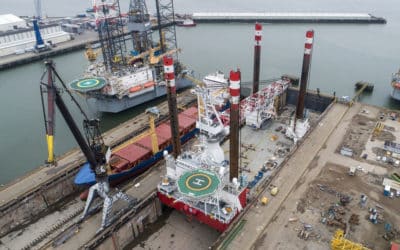 Refit for jack-up MPI Enterprise in Rotterdam