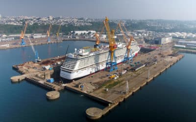 Norwegian Breakaway maintenance completed in Brest