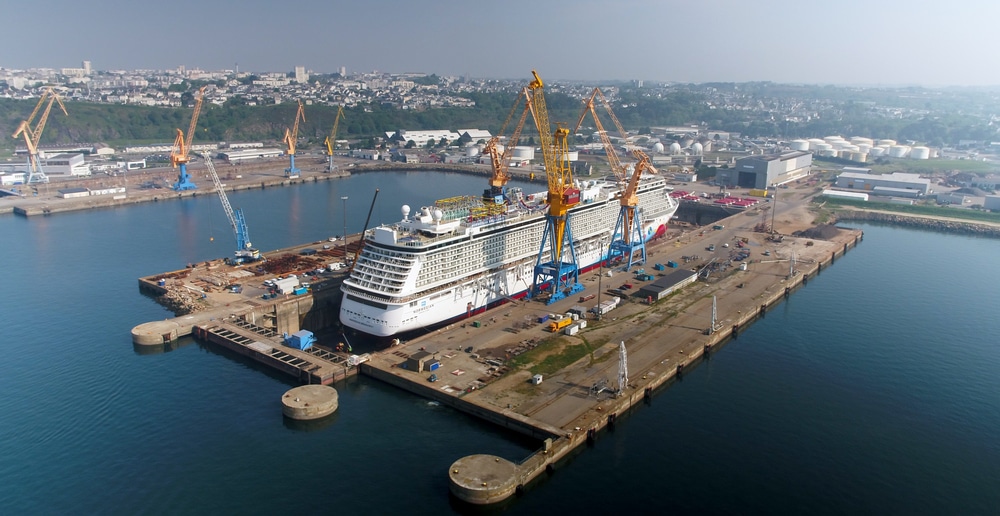Norwegian Breakaway maintenance completed in Brest