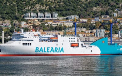 Gibdock completes LNG conversion on ferry