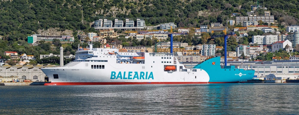Gibdock completes LNG conversion on ferry