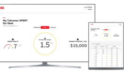 ABB Turbocharging launches intelligent engine performance software for fleet-wide use