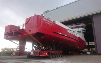 Bespoke design helps launch new freight ferry in UK