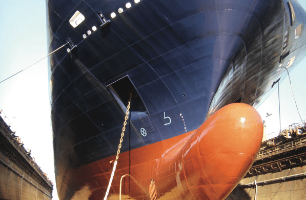 Study says “Improved performance” from hull coatings