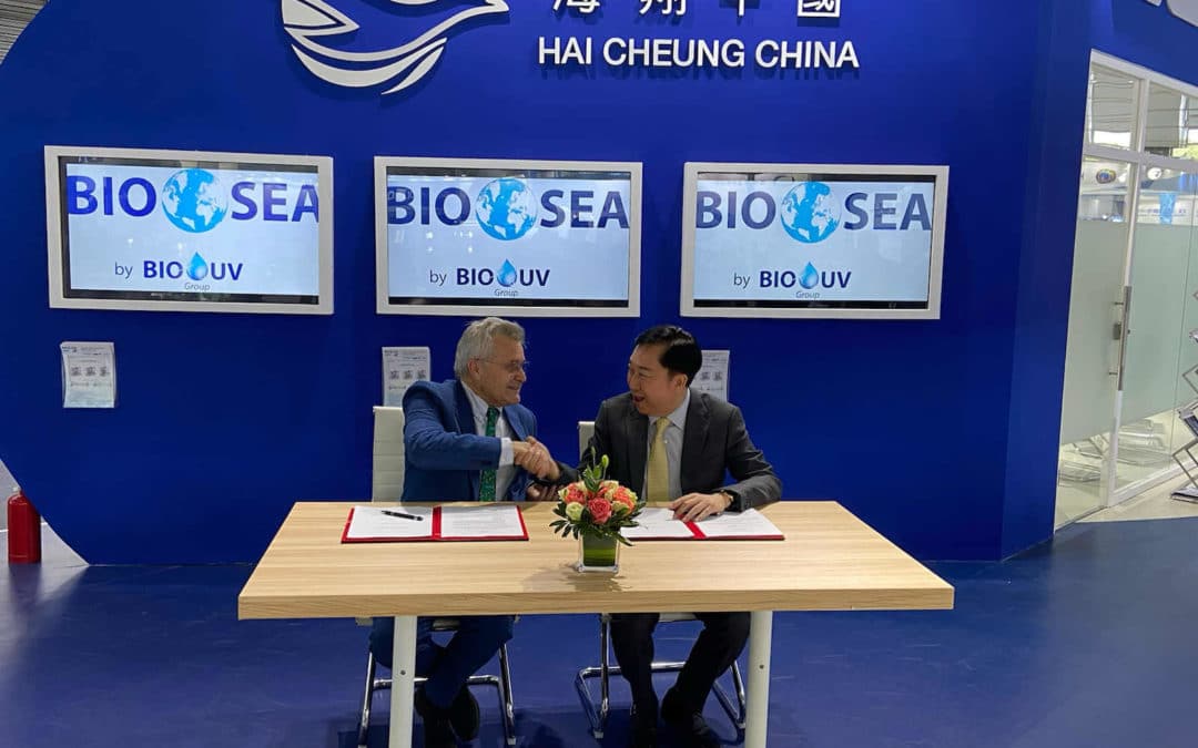 Bio-UV and Hai Cheung sign UV BWT agreement