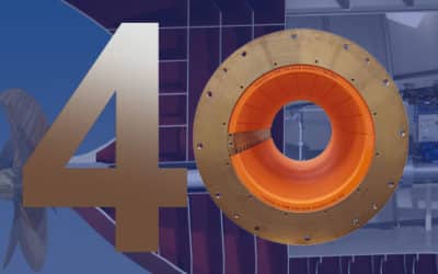 Double celebration: 40 year seawater bearings milestone