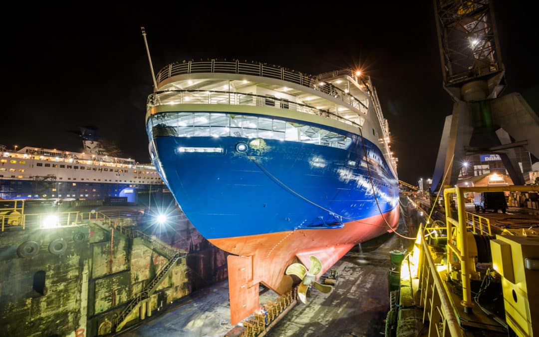 Triple cruise ship maintenance & repair programme turned round in five weeks