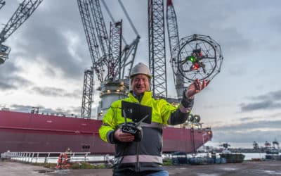 Specialist drone and ROV services