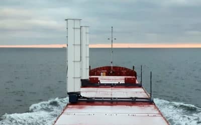 Boomsma Shipping installs two eConowind Flatrack VentiFoils