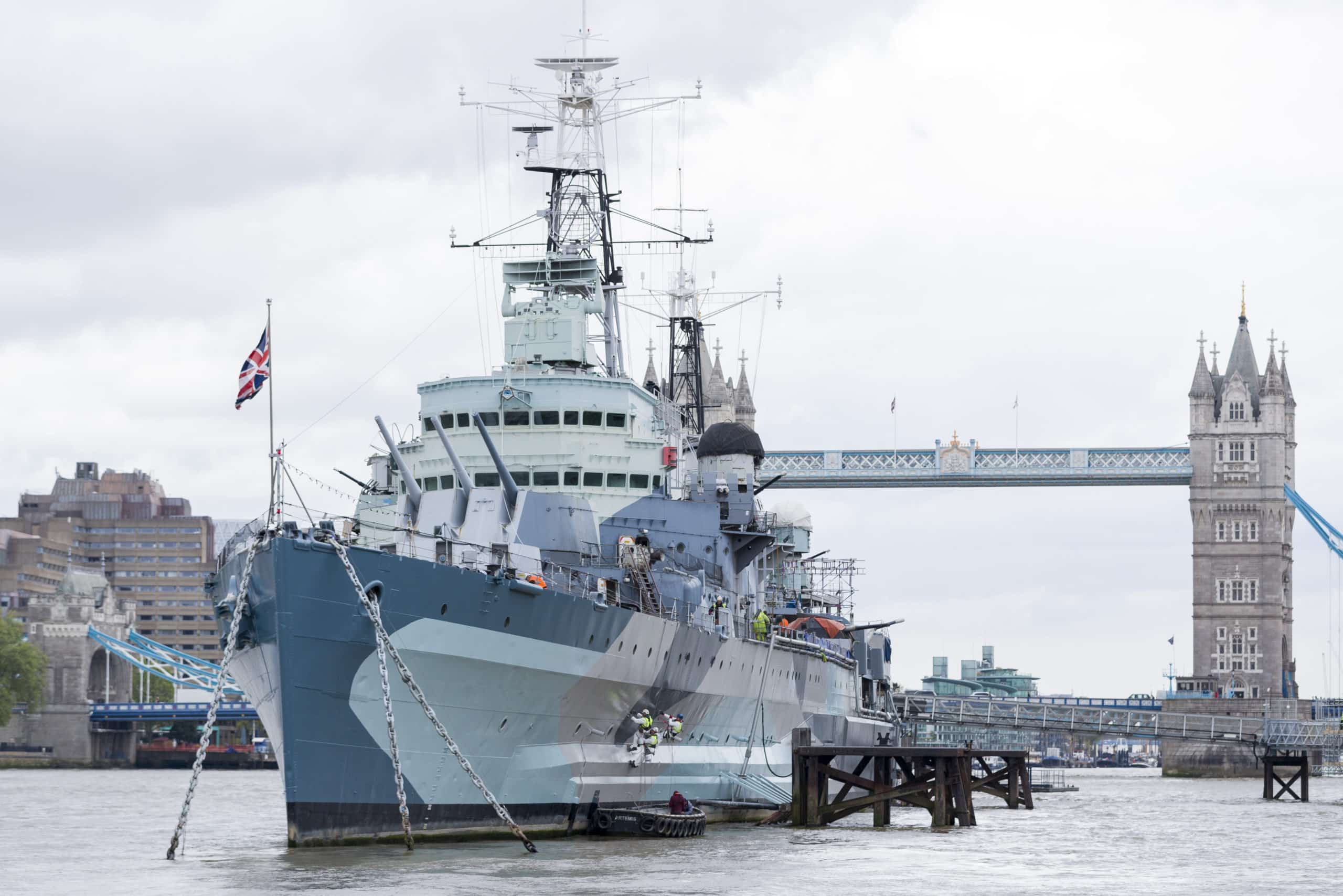 Jotun sponsors HMS Belfast restoration - Drydock Magazine