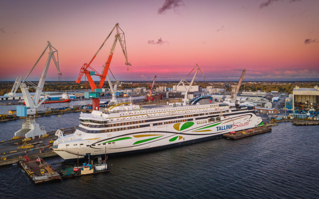 Nor-Maali paints Tallink’s MyStar