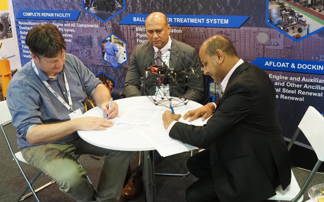 Global Drone Inspection and JOME Engineering sign drone agreement
