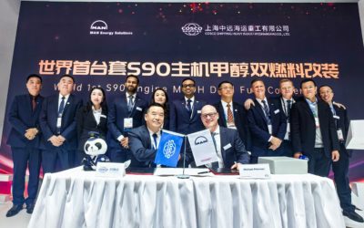 COSCO signs up for MAN Energy Solutions’ methanol retrofits