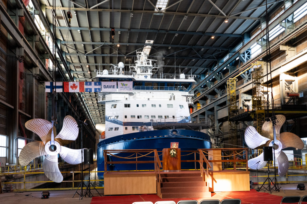 Davie has recently finalised the acquisition of the assets of Finland’s Helsinki Shipyard Oy 