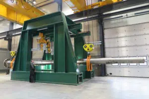 custom-built hydraulic press