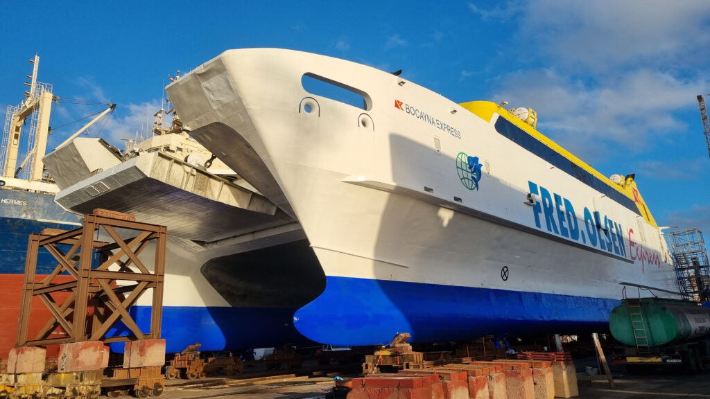 The Bocayna Express catamaran