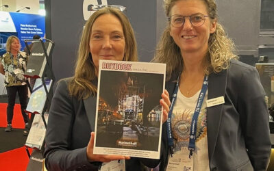 MarineShaft displays DryDock magazine at SMM