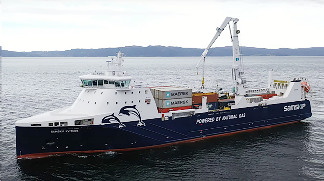 Samskip’s LNG Vessel Kvitnos