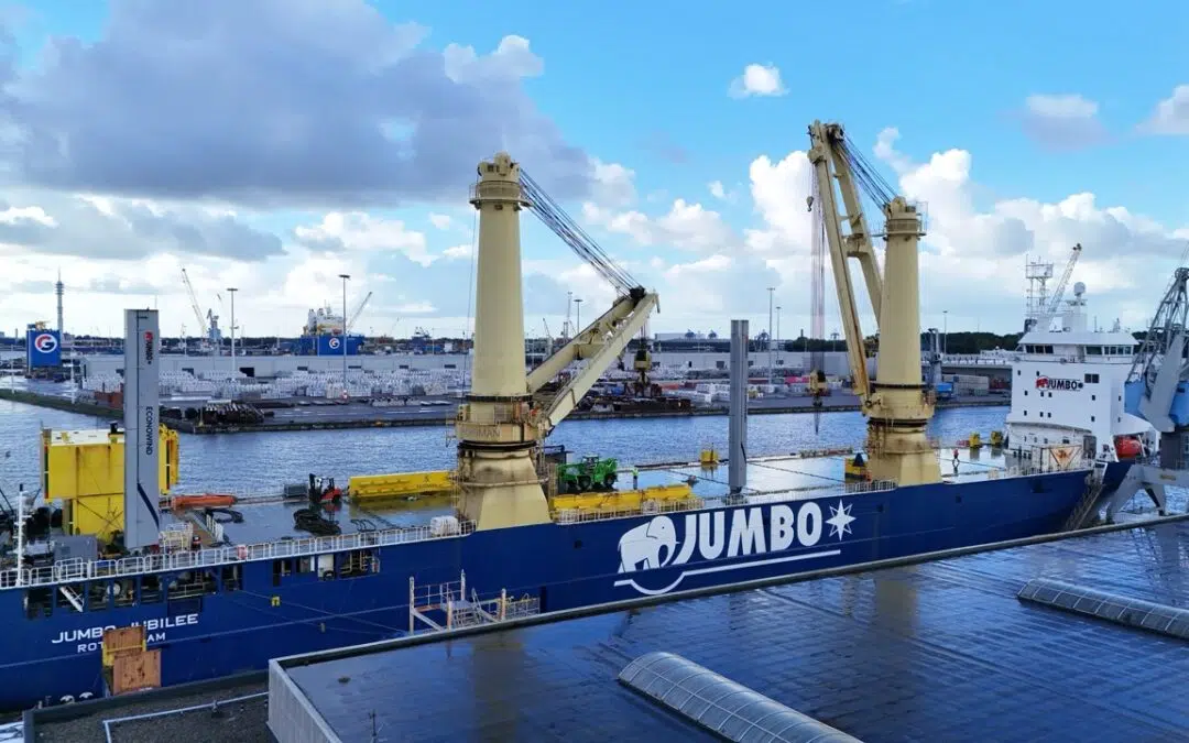 Jumbo installs wind assisted propulsion