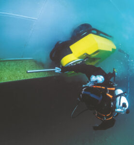 Ecospeed being cleaned