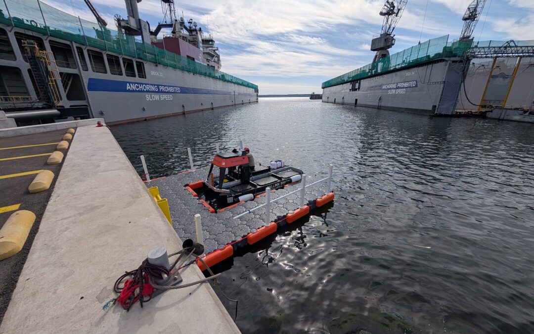 Robotic ship repair innovation