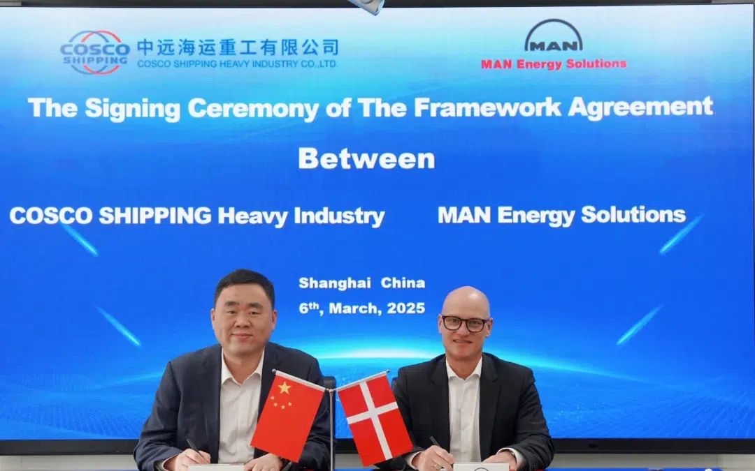 Multi-yard ship decarbonisation agreement