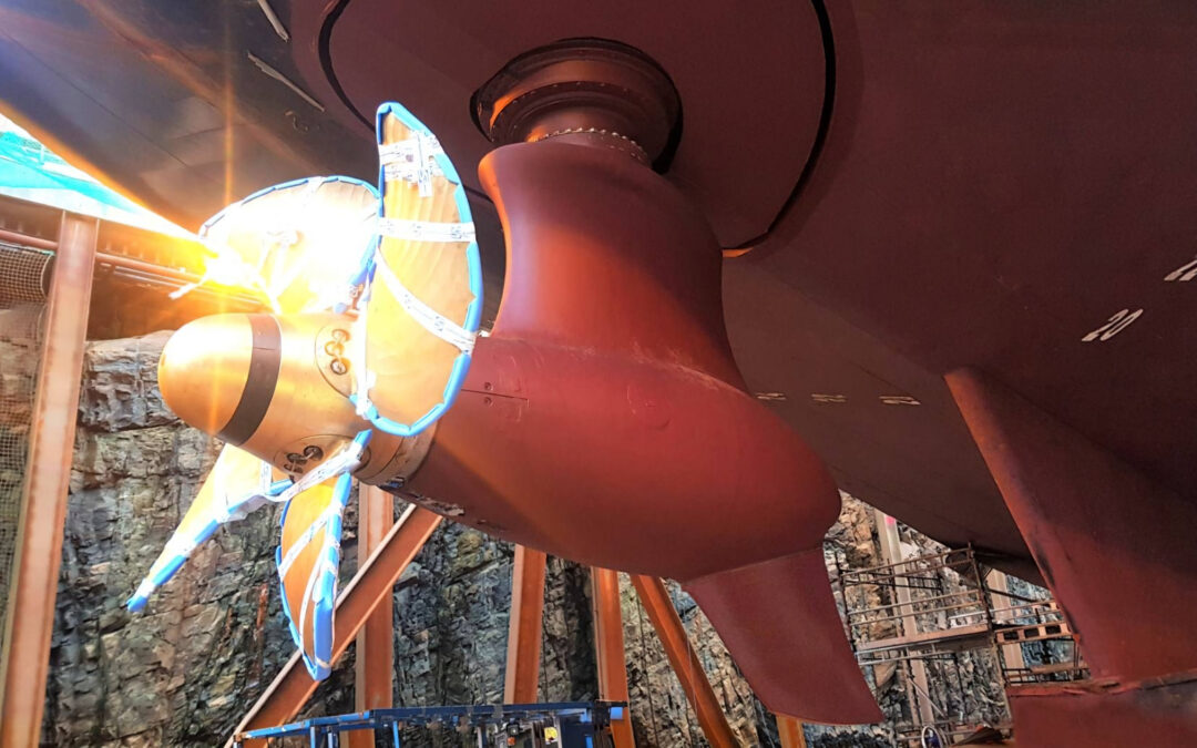 Propeller blade retrofit for EEXI compliance