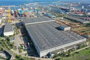 Constanta Shipyard's photovoltaic plant