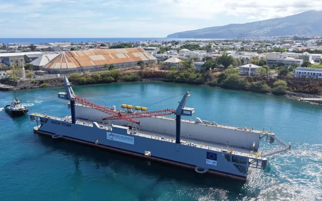 Réunion island’s new ship repair capability