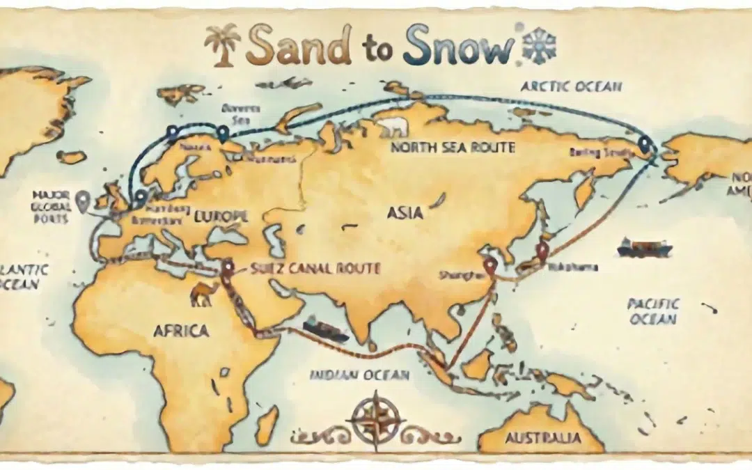 Egypt and Gulf yards as strategic hubs for a Northern Sea Route?