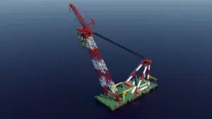 5,000-tonne sheerleg floating crane 