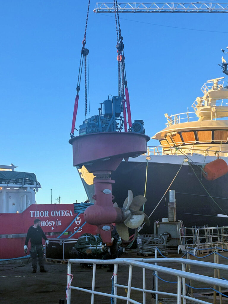 Afloat azimuth repairs by carried out by MarineShaft