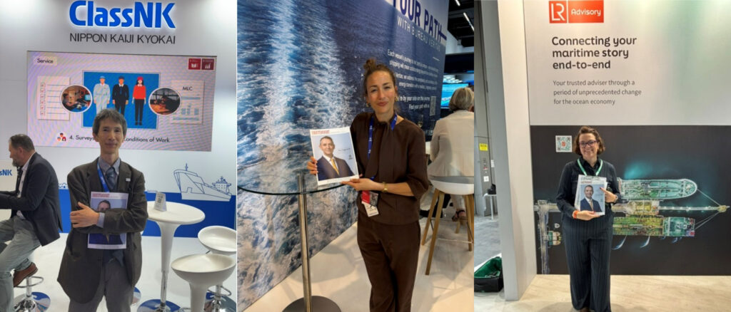 ClassNK, Bureau Veritas and Lloyds Register class at SMM