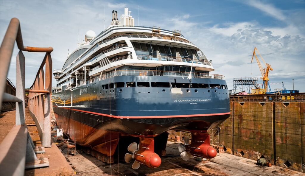 cruise & ferry repairs at Damen